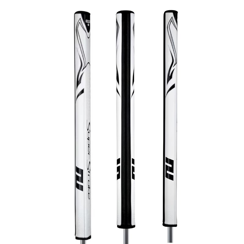 SuperStroke Zenergy Flatso 17" putter grip, wit/zwart