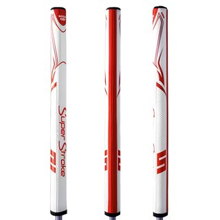 Super Stroke SuperStroke Specialty Tour 3.0 17" putter grip, wit/rood