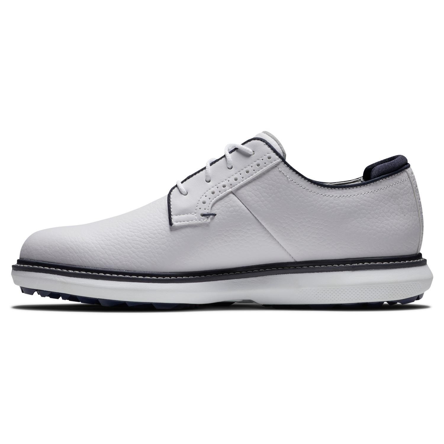 FootJoy Traditions Blucher Spikeless heren golfschoenen, wit
