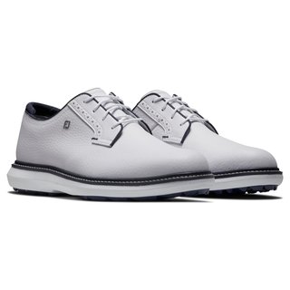 FootJoy Traditions Blucher Spikeless heren golfschoenen, wit