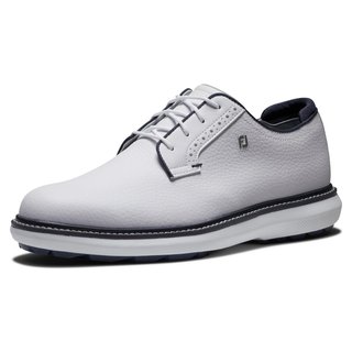FootJoy Traditions Blucher Spikeless heren golfschoenen, wit