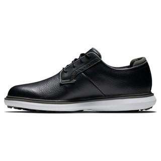 FootJoy Traditions Blucher heren golfschoenen, zwart/grijs/wit blucher