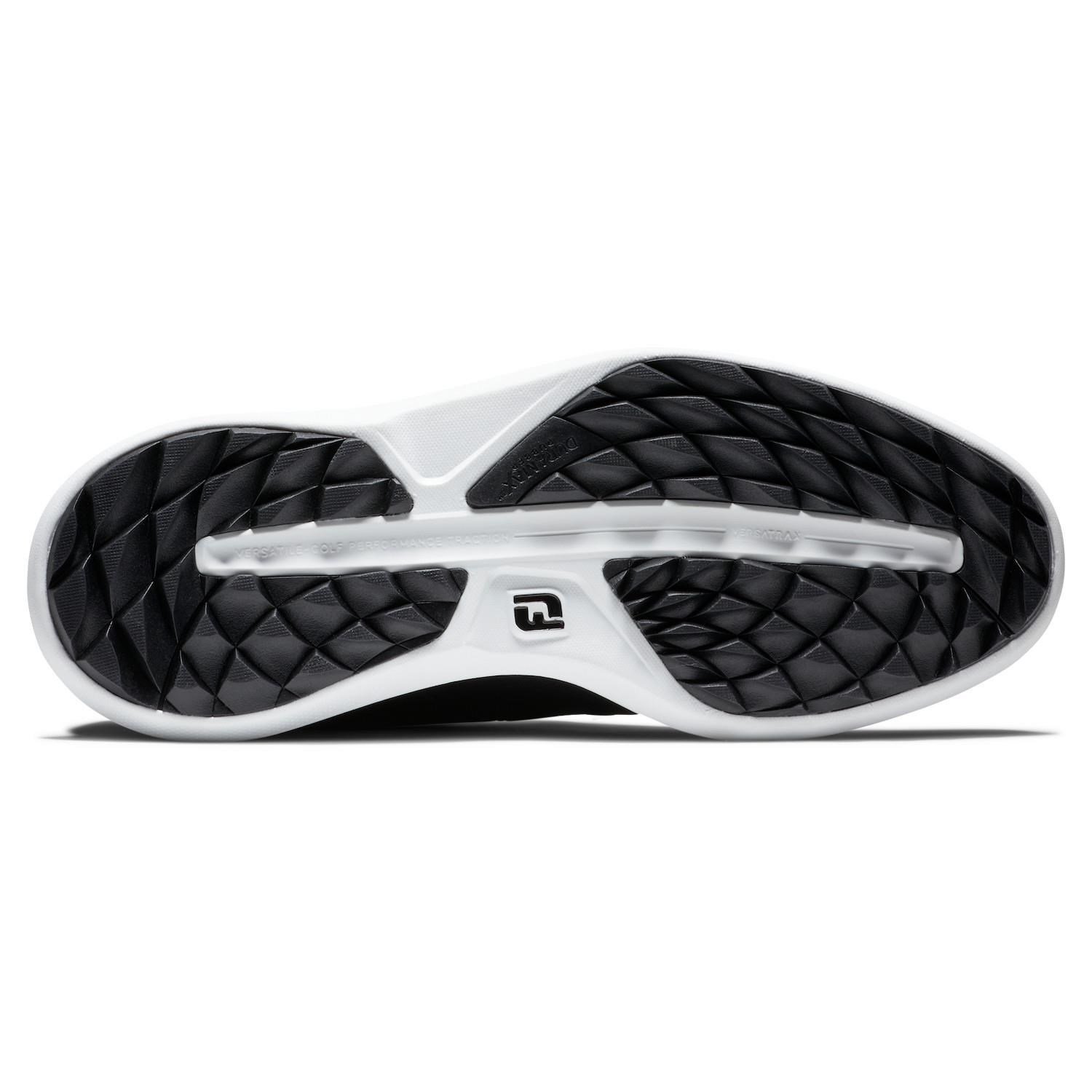 FootJoy Traditions Blucher heren golfschoenen, zwart/grijs/wit blucher
