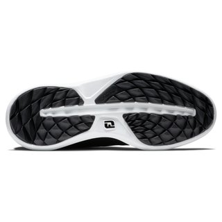 FootJoy Traditions Blucher heren golfschoenen, zwart/grijs/wit blucher