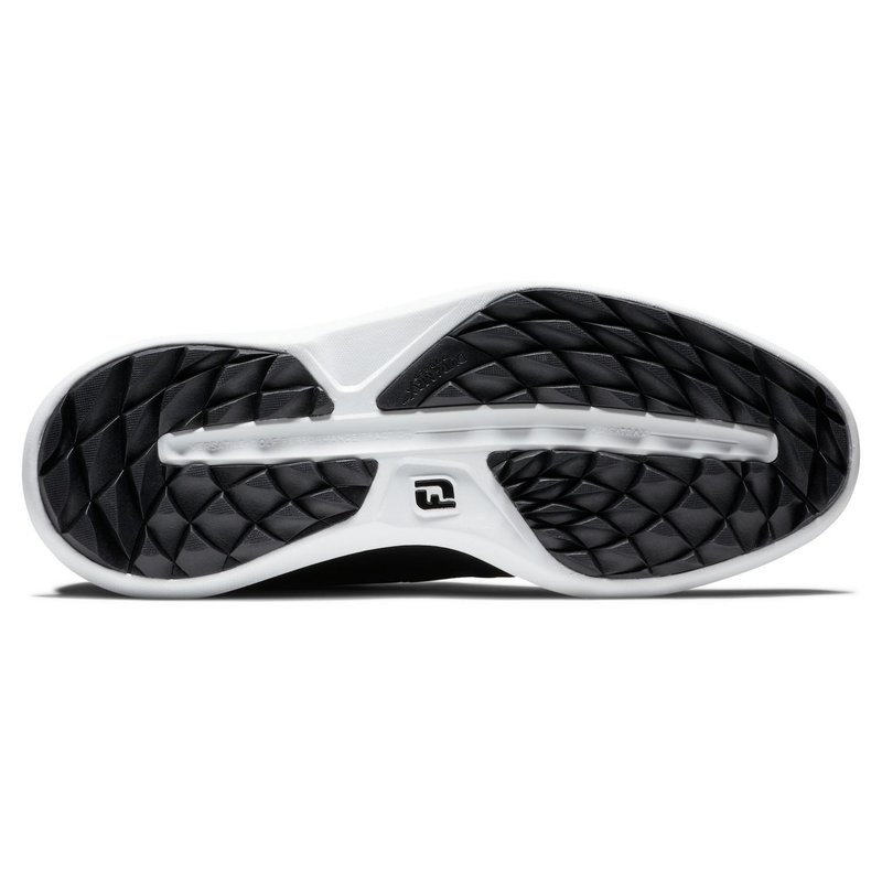 FootJoy Traditions Blucher heren golfschoenen, zwart/grijs/wit blucher