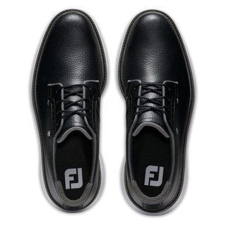 FootJoy Traditions Blucher heren golfschoenen, zwart/grijs/wit blucher