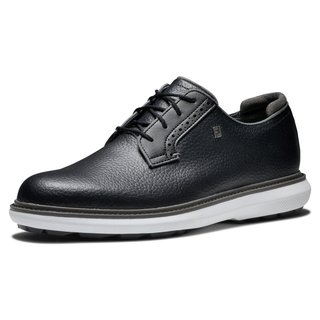 FootJoy Traditions Blucher heren golfschoenen, zwart/grijs/wit blucher
