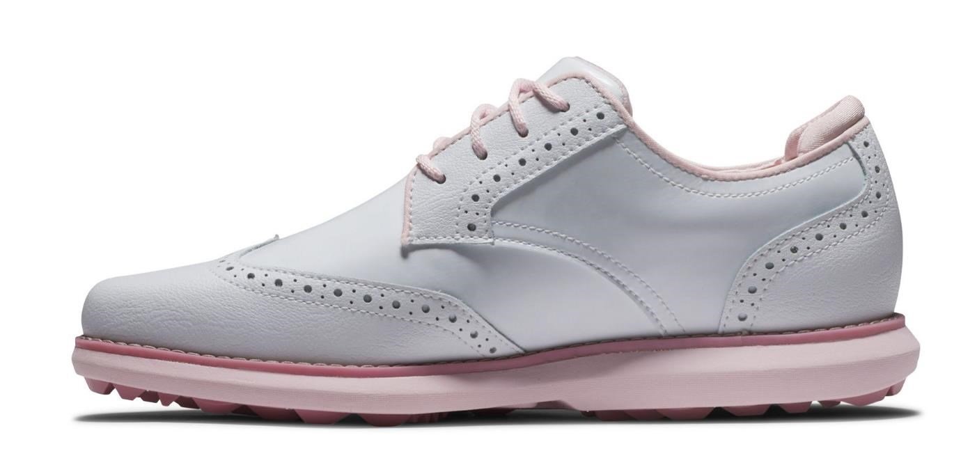 FootJoy FootJoy Traditions Spikeless dames golfschoenen, wit