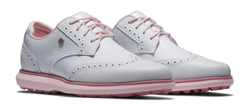 FootJoy FootJoy Traditions Spikeless dames golfschoenen, wit