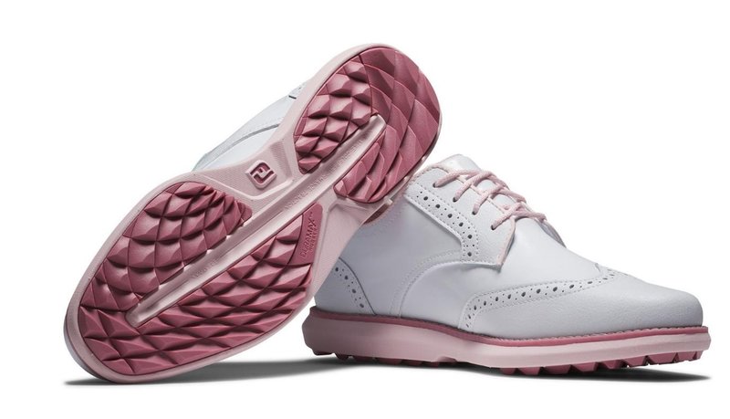 FootJoy FootJoy Traditions Spikeless dames golfschoenen, wit