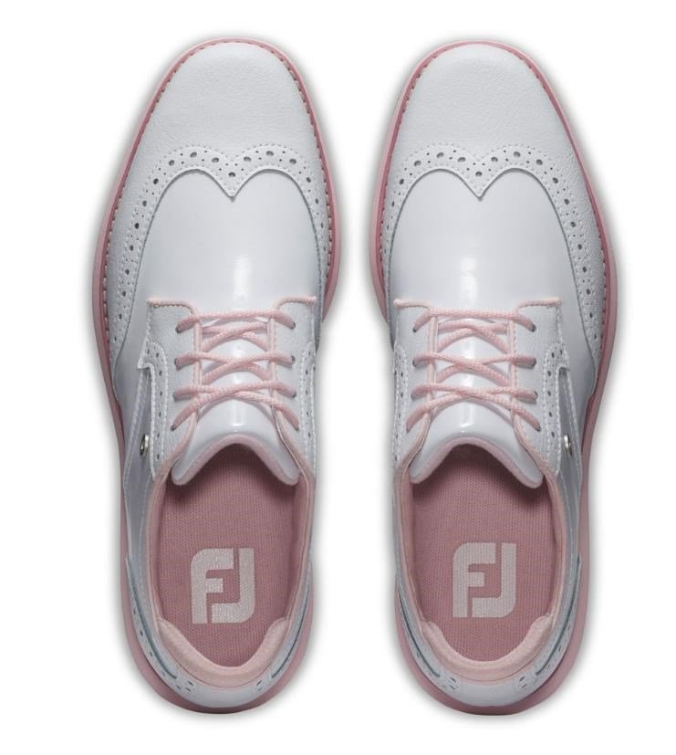FootJoy FootJoy Traditions Spikeless dames golfschoenen, wit