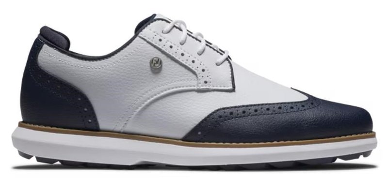 FootJoy FootJoy Traditions Wing Tip dames golfschoenen, wit