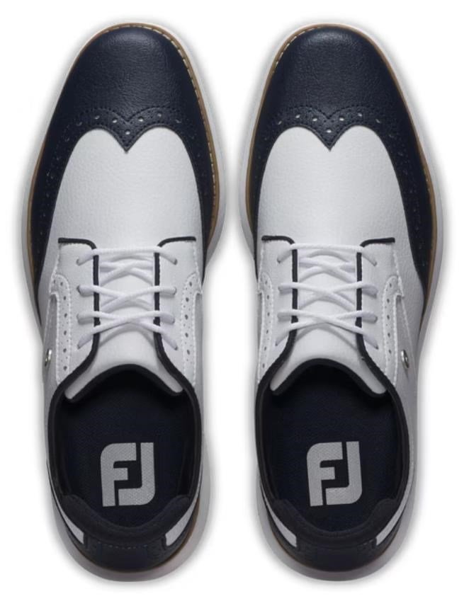 FootJoy FootJoy Traditions Wing Tip dames golfschoenen, wit