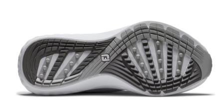 FootJoy Quantum Leather dames golfschoenen, wit/grijs