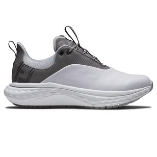 FootJoy Quantum Leather dames golfschoenen, wit/grijs