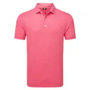 FootJoy Speckle Print Pique heren polo, pink lemonade
