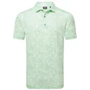 FootJoy Pop Camo Lisle heren polo, pistachio