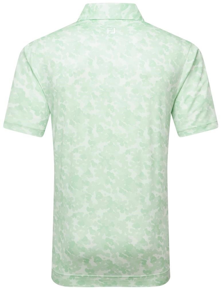 FootJoy Pop Camo Lisle heren polo, pistachio