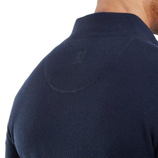 FootJoy Drirelease Button Placket heren sweater, dark denim