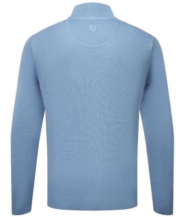 FootJoy Drirelease Button Placket heren sweater, blue jay