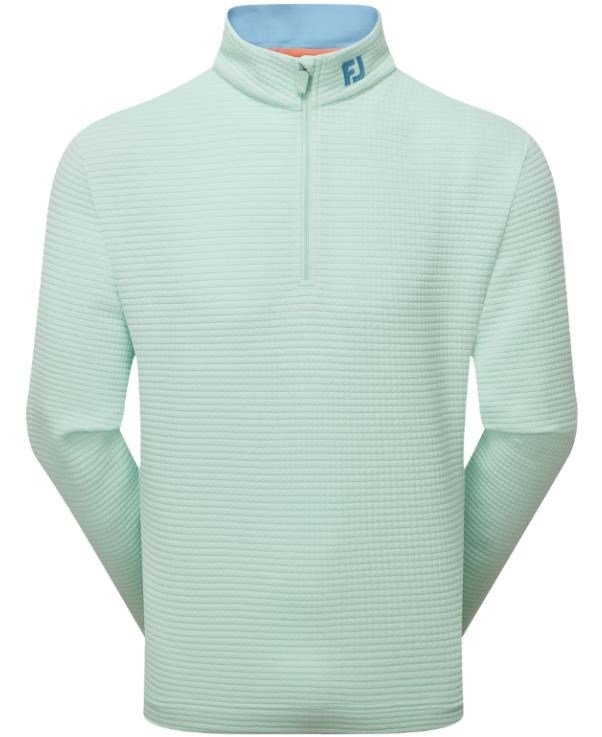 FootJoy Quilt Texture Chill-Out heren sweatshirt, pistache