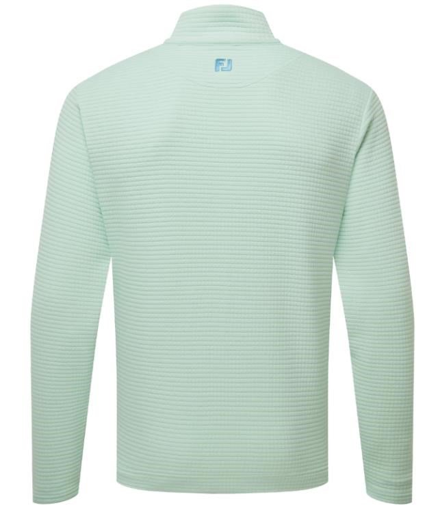 FootJoy Quilt Texture Chill-Out heren sweatshirt, pistache