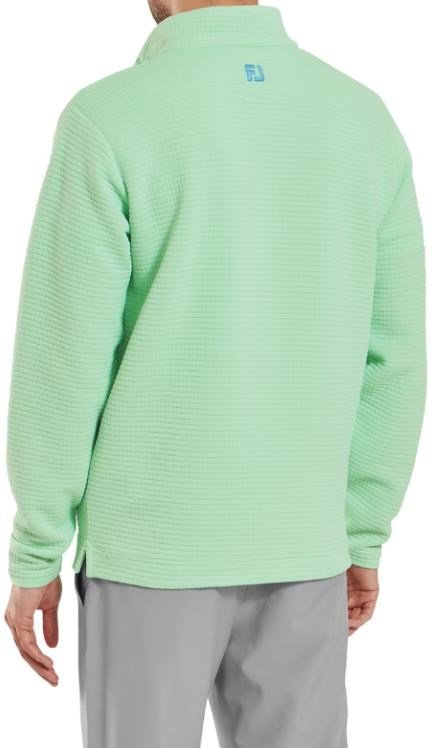 FootJoy Quilt Texture Chill-Out heren sweatshirt, pistache