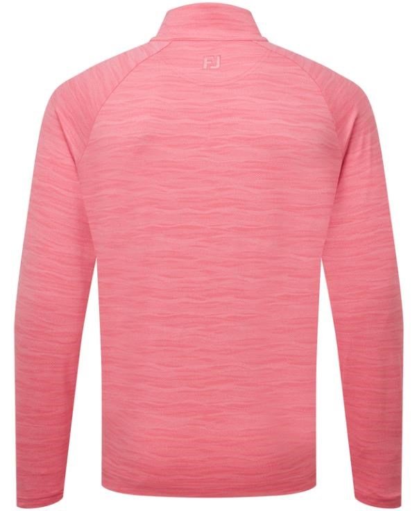 FootJoy Wave Jacquard Chill-Out heren sweatshirt, pink lemonade