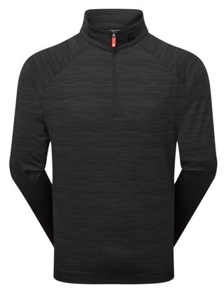 FootJoy Wave Jacquard Chill-Out heren sweatshirt, zwart
