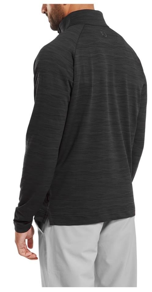 FootJoy Wave Jacquard Chill-Out heren sweatshirt, zwart