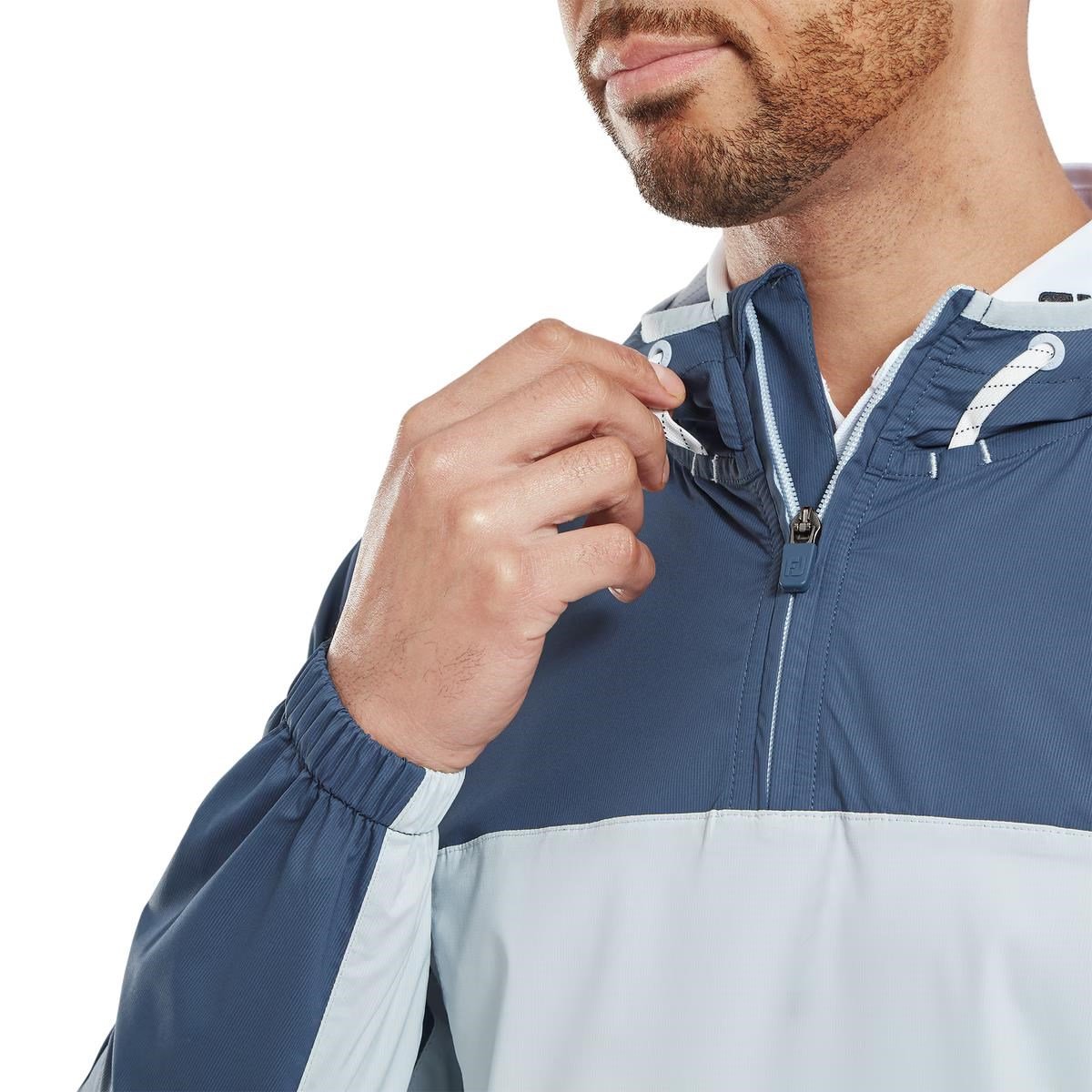 FootJoy TempoSeries Hoodie heren jack, dark denim/skyway