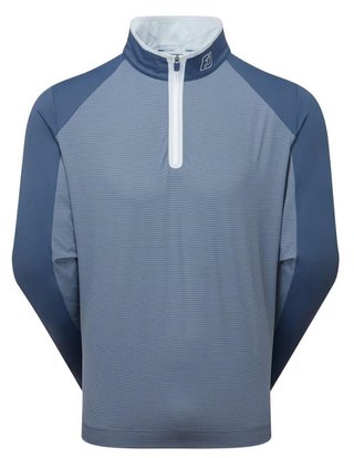 FootJoy TempoSeries Mixed Texture Chill-Out heren sweatshirt, dark denim