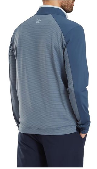 FootJoy TempoSeries Mixed Texture Chill-Out heren sweatshirt, dark denim