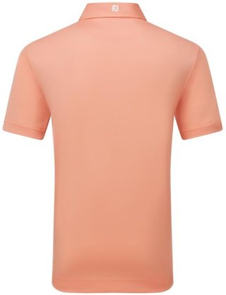 FootJoy Stretch Pique Solid heren polo, papaya