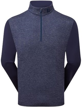 FootJoy Tonal Heather Chill-Out heren sweater, navy