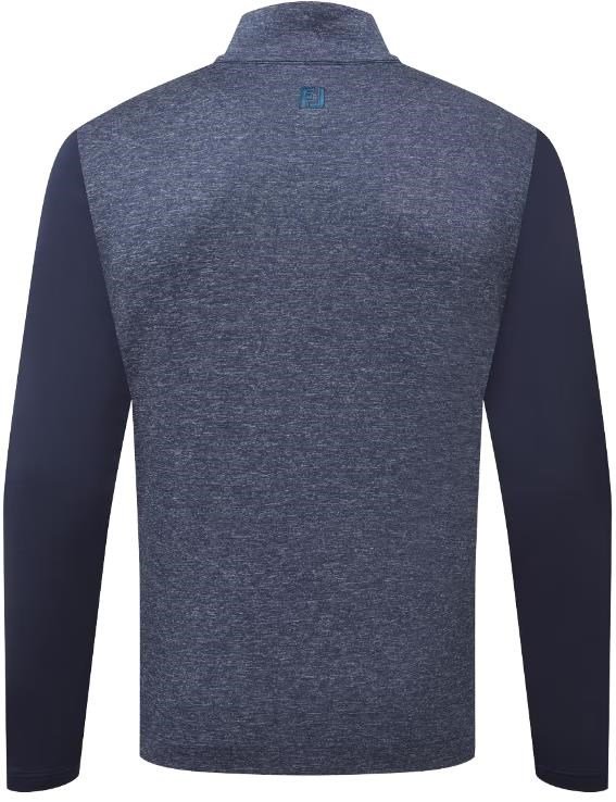 FootJoy Tonal Heather Chill-Out heren sweater, navy