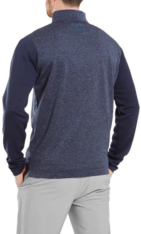 FootJoy Tonal Heather Chill-Out heren sweater, navy