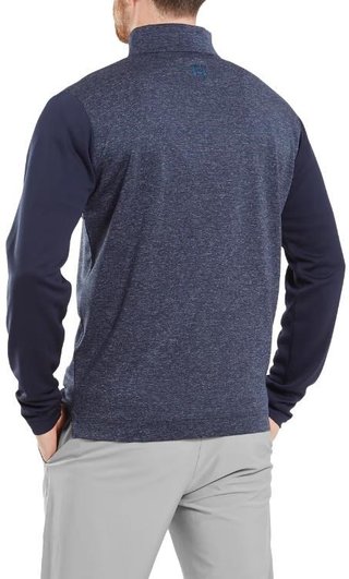 FootJoy Tonal Heather Chill-Out heren sweater, navy