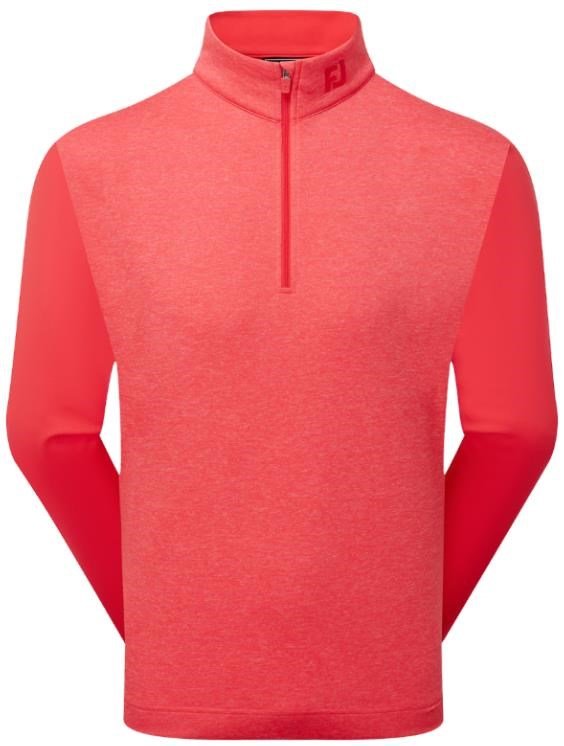 FootJoy Tonal Heather Chill-Out heren sweater, hibiscus