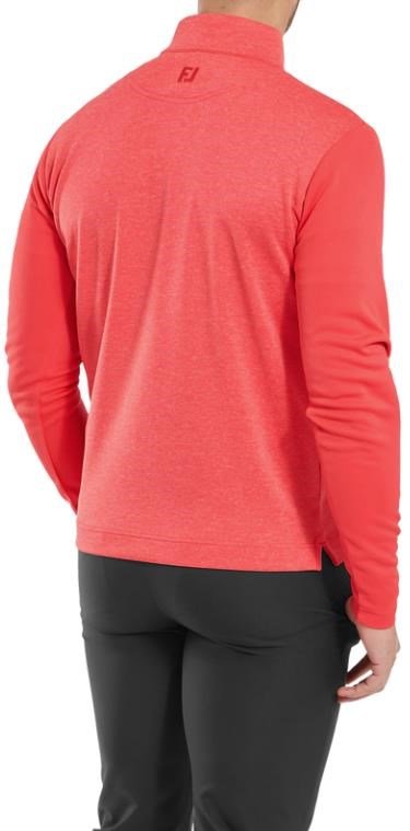 FootJoy Tonal Heather Chill-Out heren sweater, hibiscus