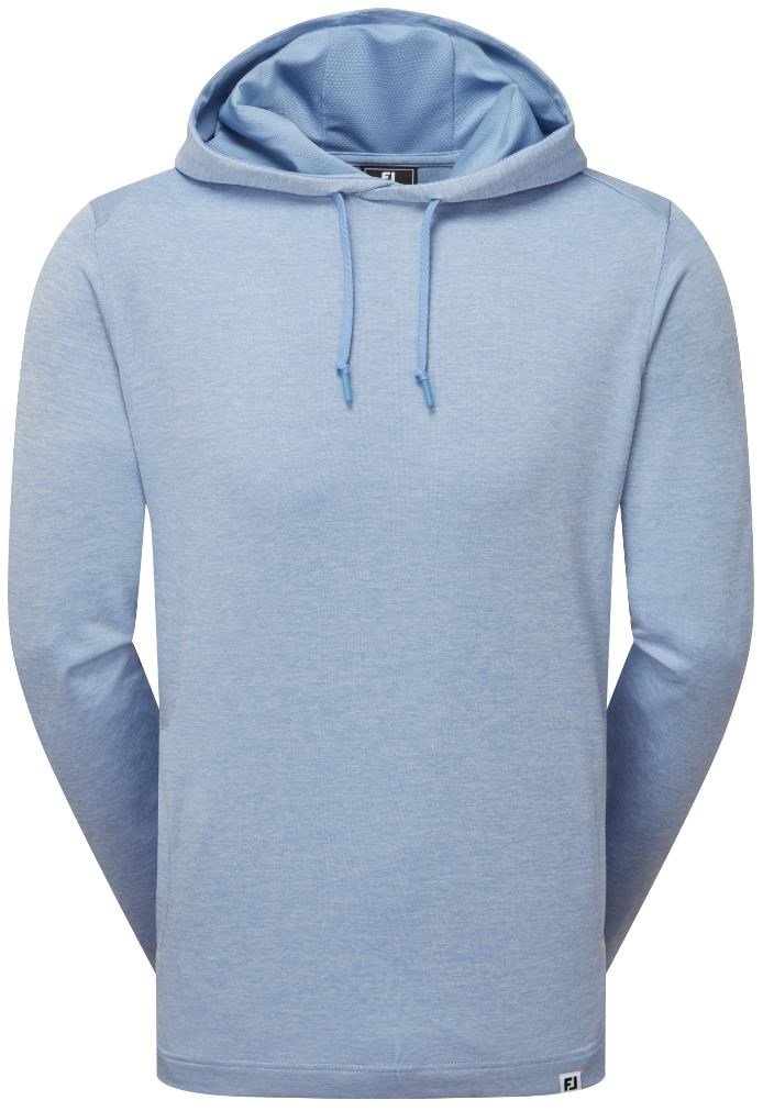 FootJoy Lightweight Hoodie heren sweatshirt, heather blue jay