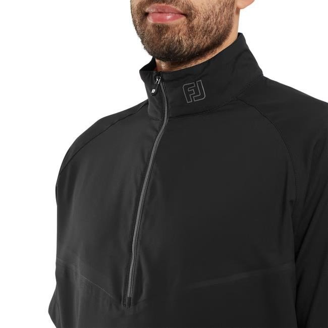 FootJoy Zephyr Short Sleeve Windshirt heren jack, zwart