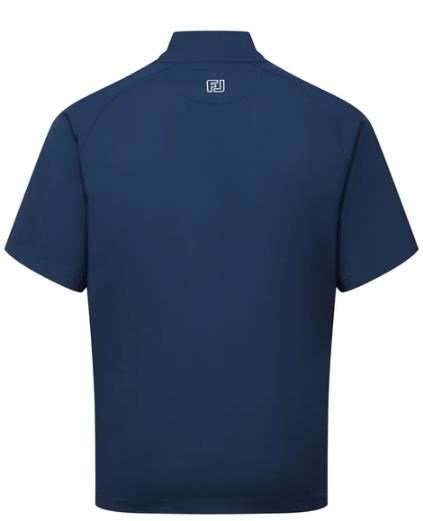 FootJoy Zephyr Short Sleeve Windshirt heren jack, navy