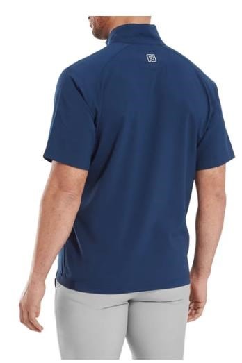 FootJoy Zephyr Short Sleeve Windshirt heren jack, navy