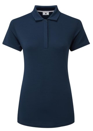 FootJoy Jacquard SS dames polo, navy