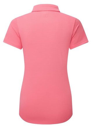 FootJoy Jacquard SS dames polo, pink lemonade