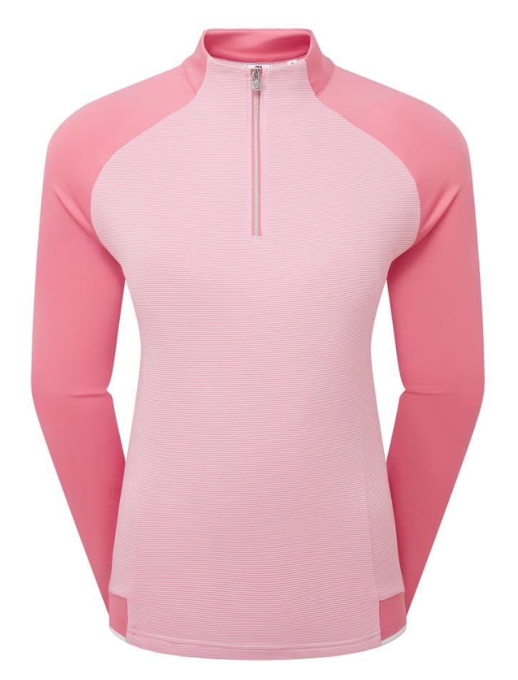 FootJoy 1/4-Zip Midlayer dames sweatshirt, pink lemonade
