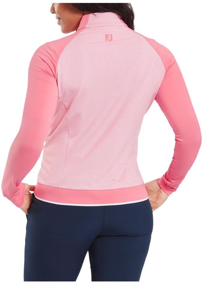 FootJoy 1/4-Zip Midlayer dames sweatshirt, pink lemonade