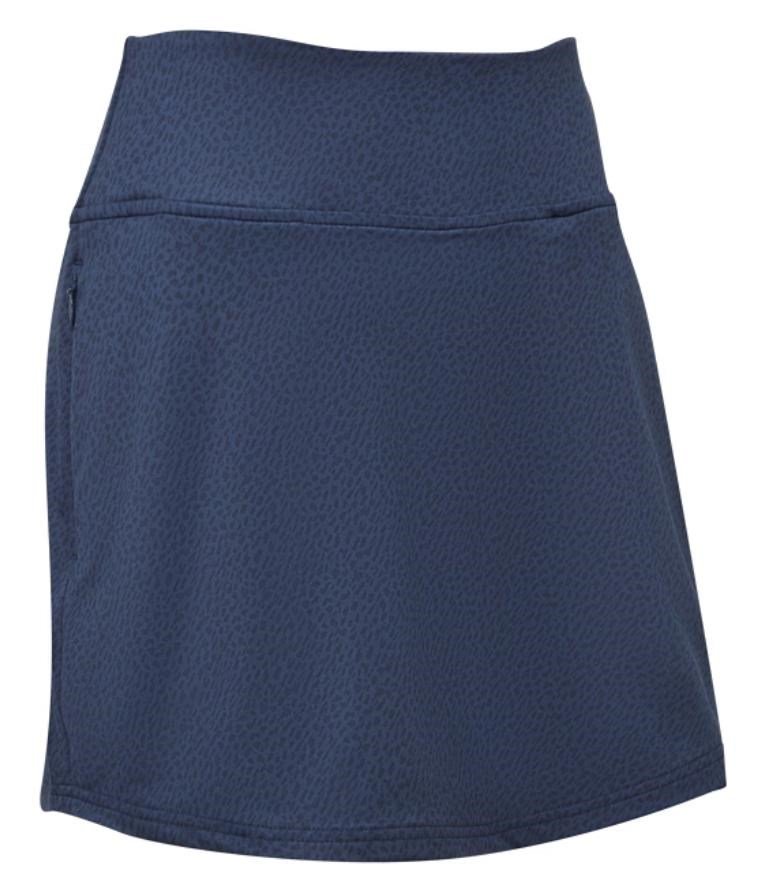 FootJoy Aerial Performance Knit dames skort, navy animal print