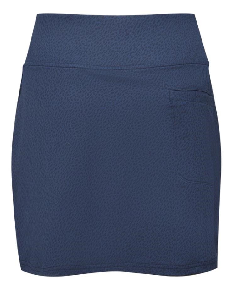 FootJoy Aerial Performance Knit dames skort, navy animal print